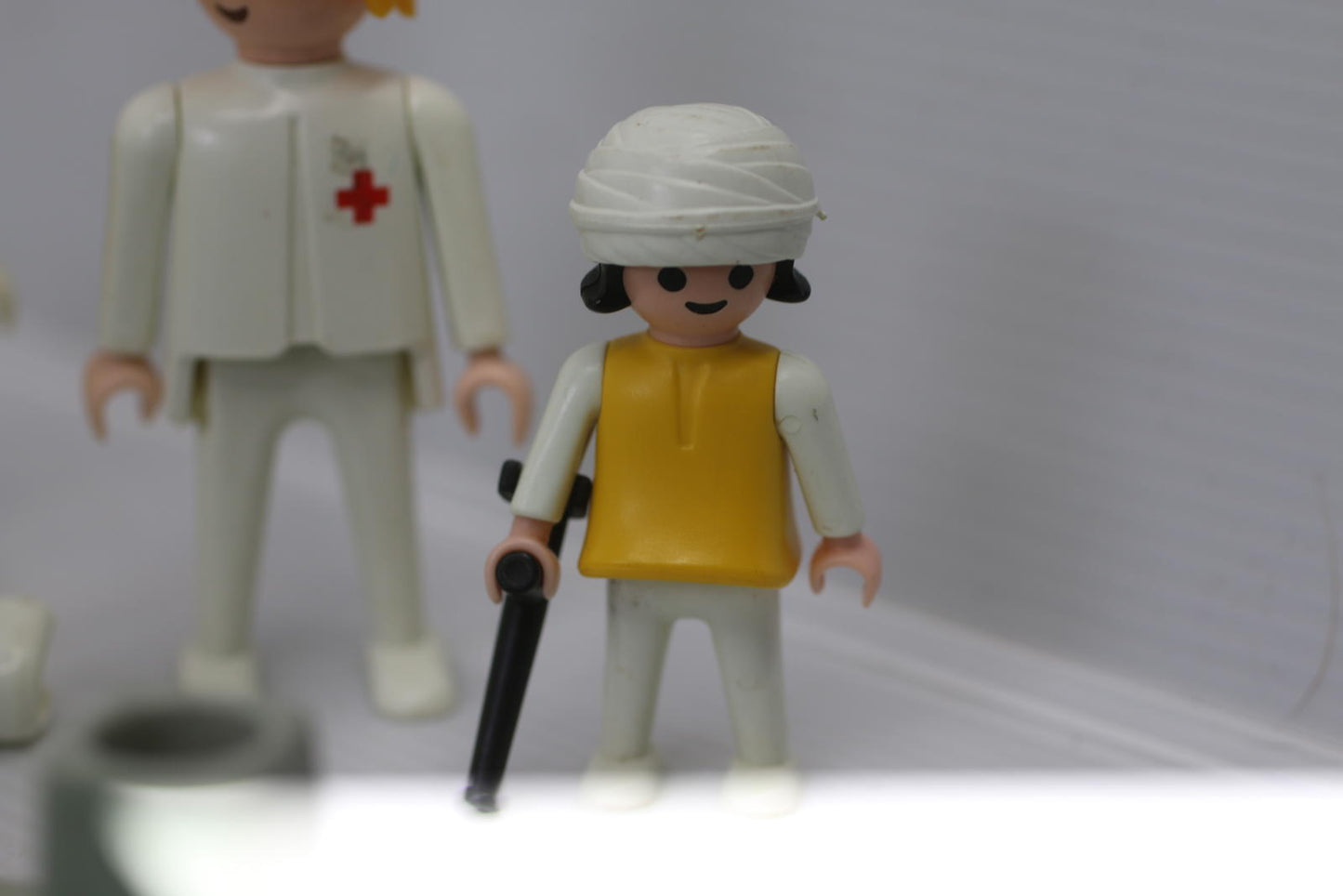 Vintage PLAYMOBIL Hospital SURGERY 3459 Operating Room Doctor Patients Geobra