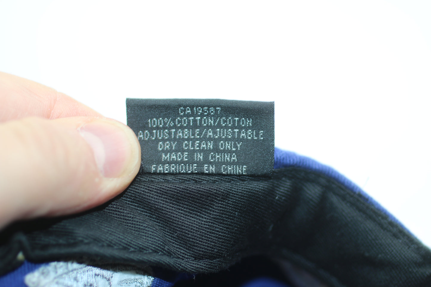 Molson Indy Vancouver NASCAR Cap Checkered Flag Blue Adjustable