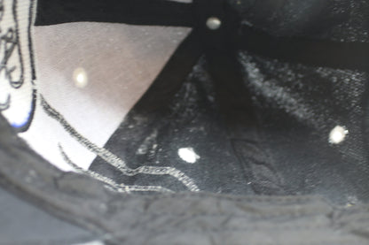 Vintage Ford Racing Logo Cap Black Blue Embroidered Adjustable