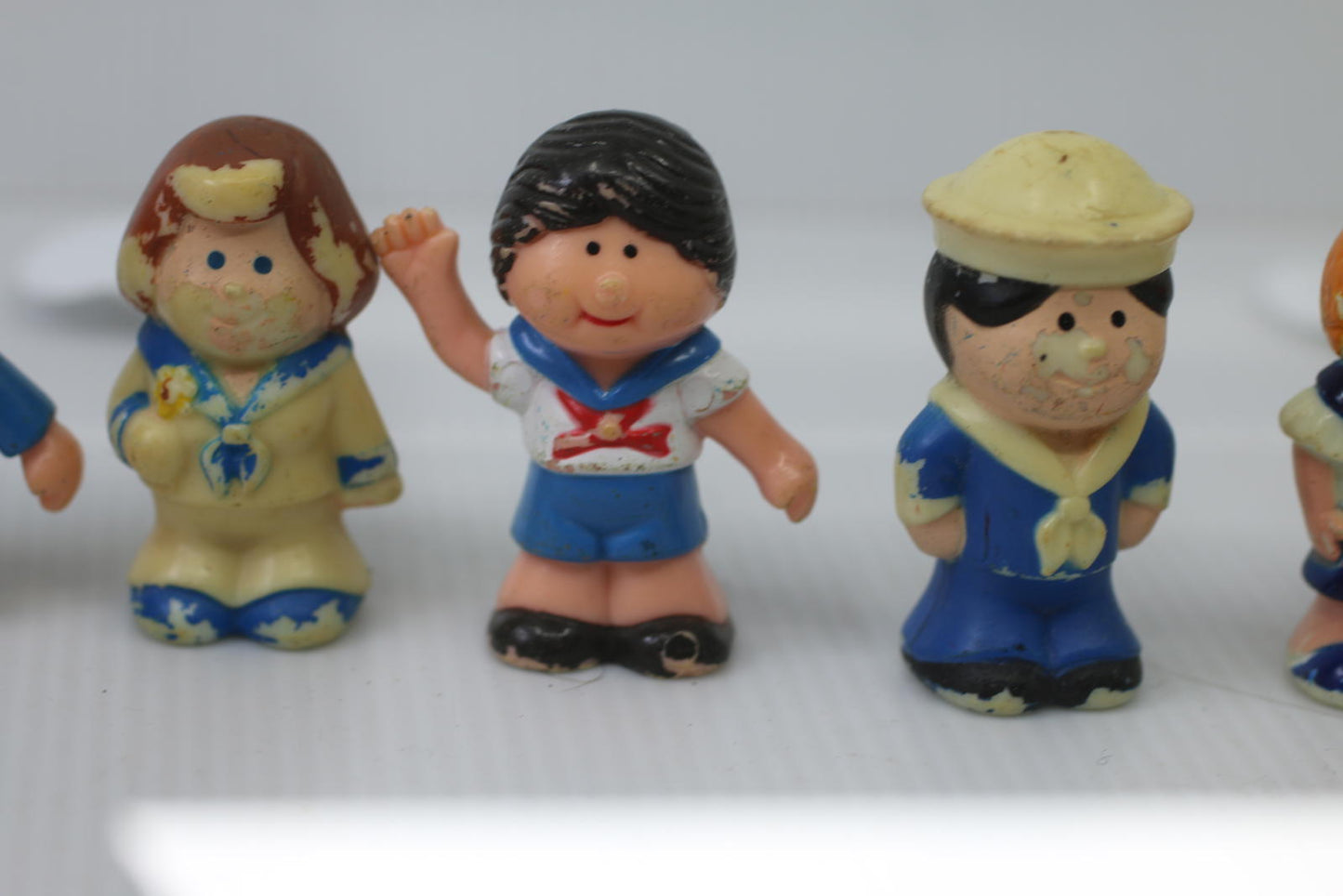 Vintage 1975 Kenner Tree Tots Family jester woman Treehouse Toys lot Figures 8