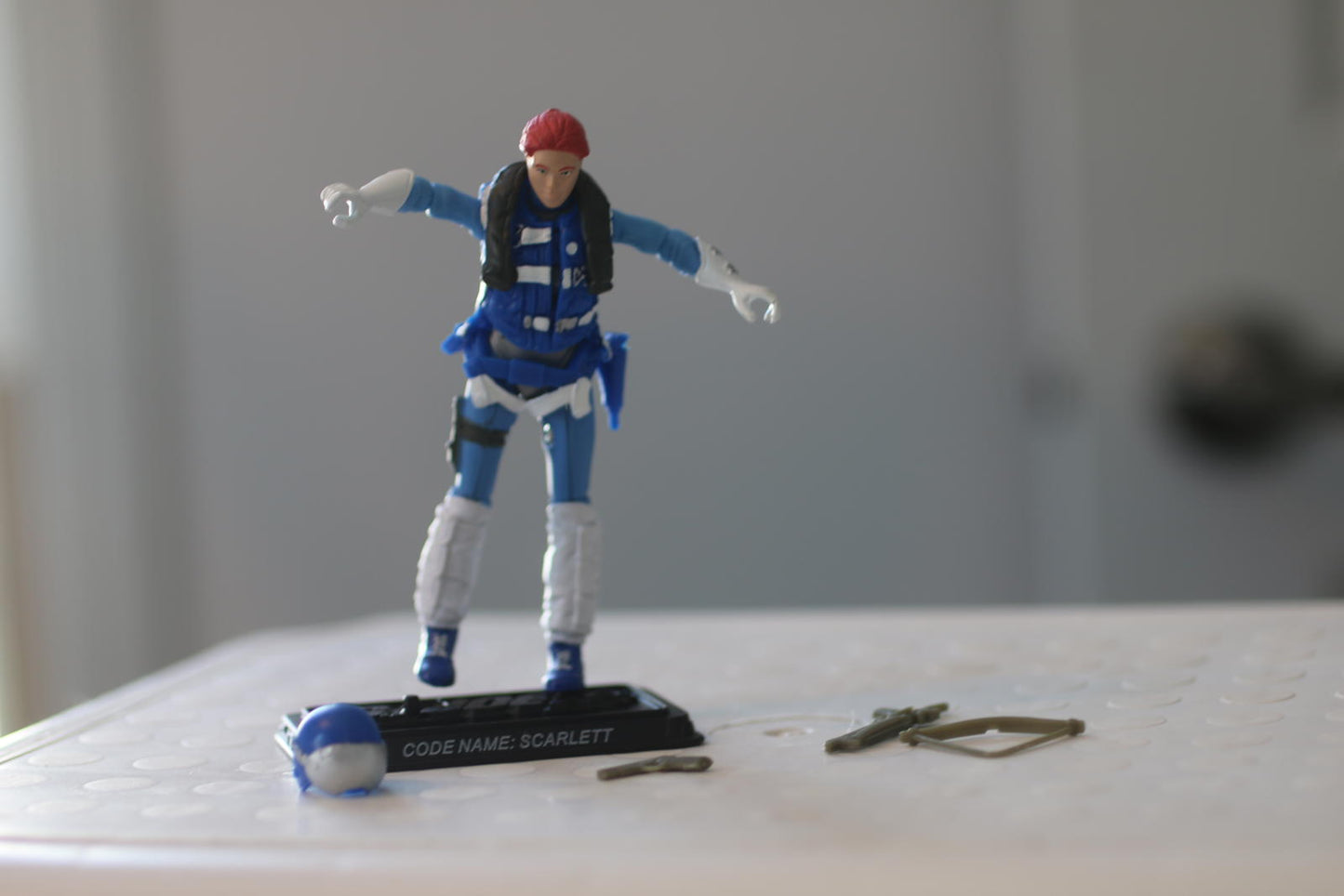 GI Joe Scarlett Action Figure 25th Anniversary 2008 International Loose Complete
