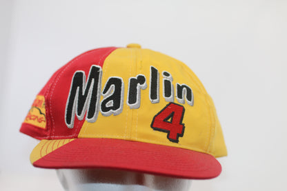 Vintage 1996 Marlboro 4 Racing Cap Kodak Film NASCAR Snapback