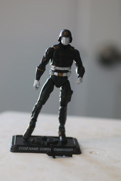 2007 GI JOE 25TH ANNIVERSARY COBRA COMMANDER V26 LOOSE COMPLETE FIGURE