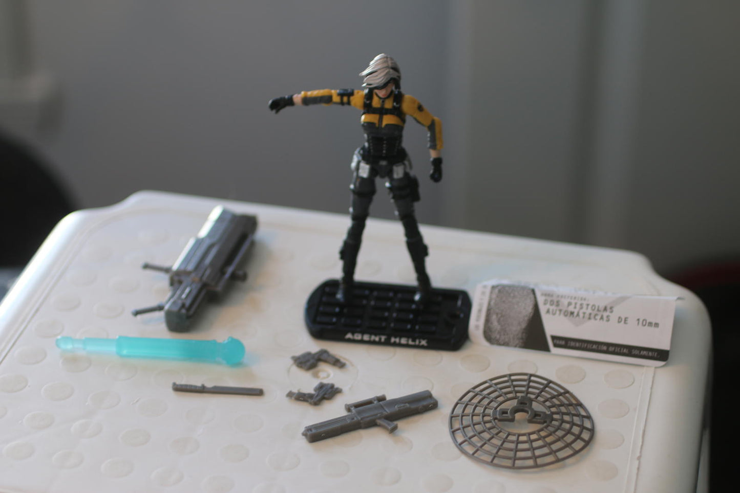 GI Joe 25th Anniverary ROC Rise Of Cobra Agent Helix Figure Complete