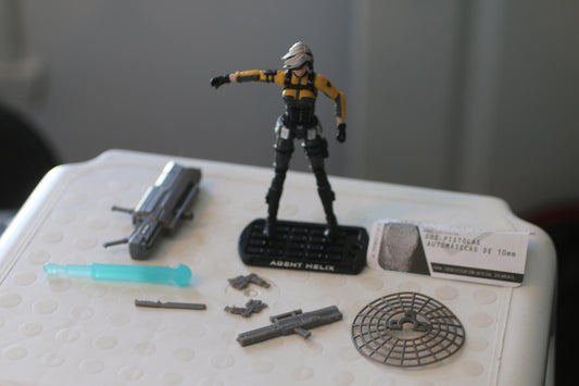 GI Joe 25th Anniverary ROC Rise Of Cobra Agent Helix Figure Complete