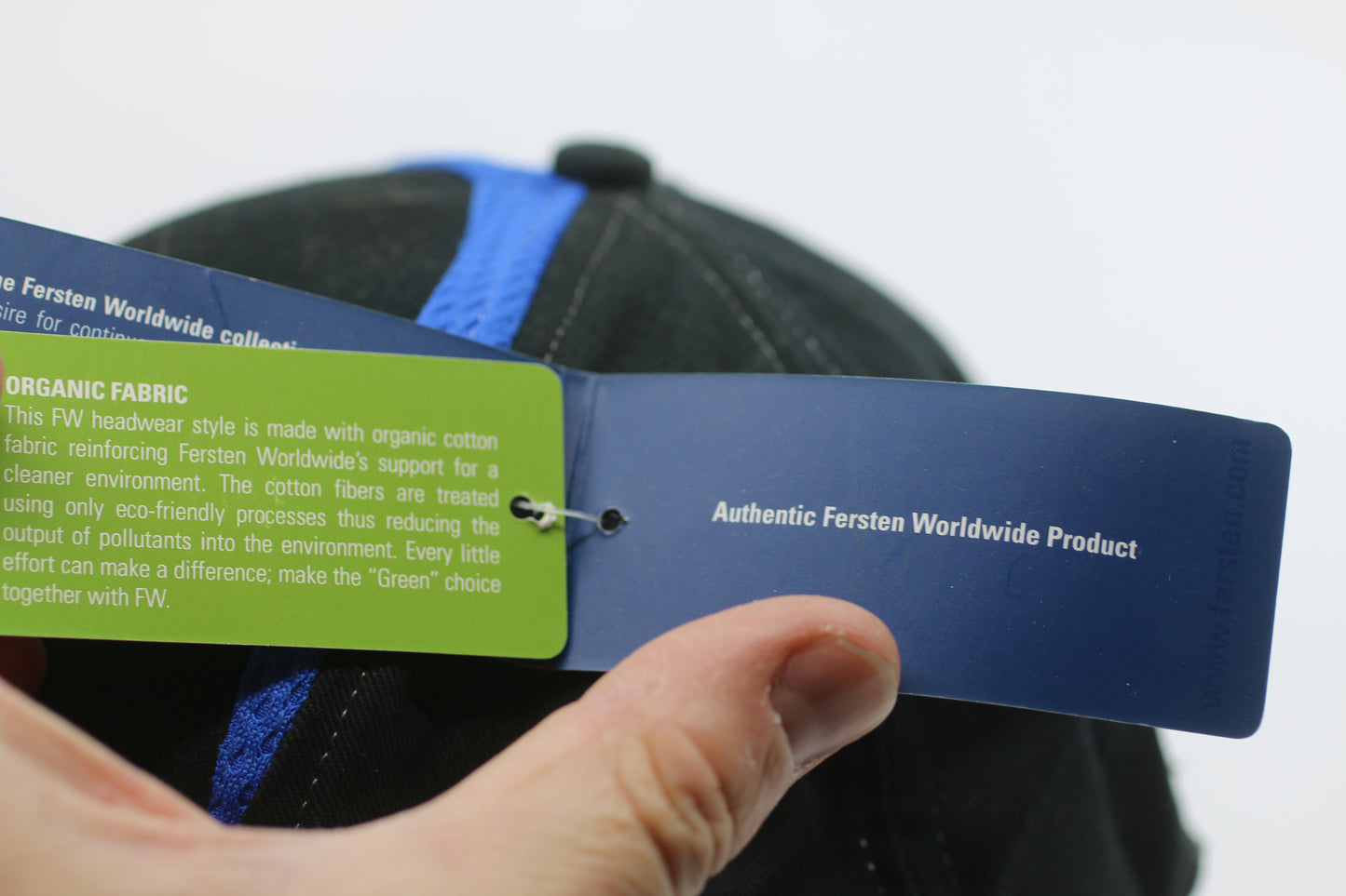 Gree Logo Baseball Cap Black Blue Organic Fabric Adjustable New