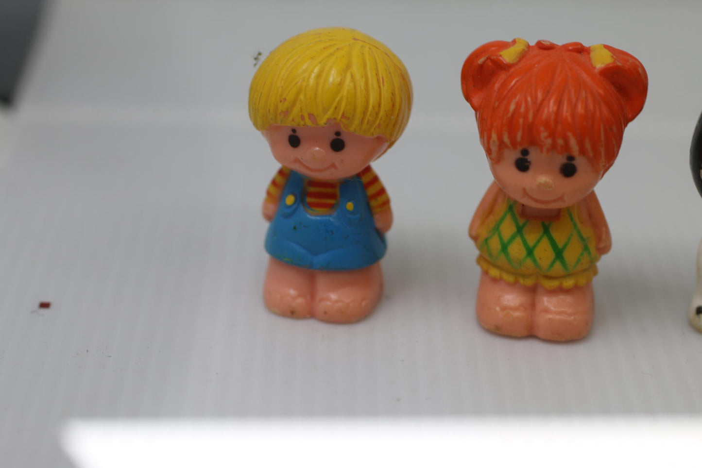 Vintage 1975 Kenner Tree Tots Family dad dog girl Treehouse Toys lot Figures 6