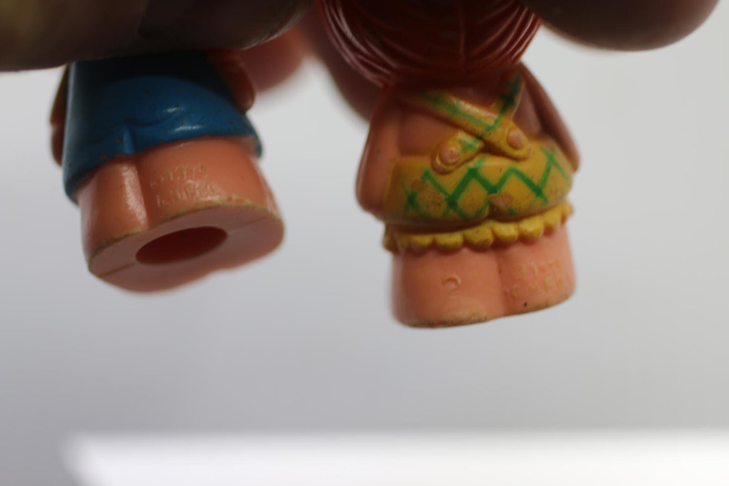 Vintage 1975 Kenner Tree Tots Family dad dog girl Treehouse Toys lot Figures 6