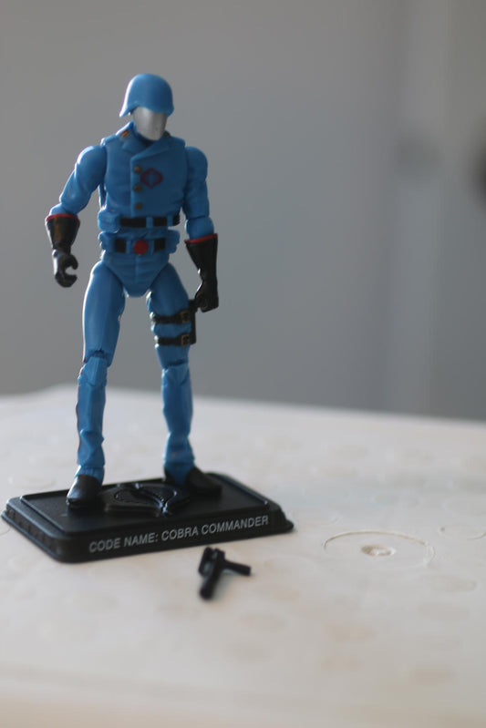 Cobra Commander V24 G.I. JOE COBRA 25th Anniversary LOOSE Complete FIGURE