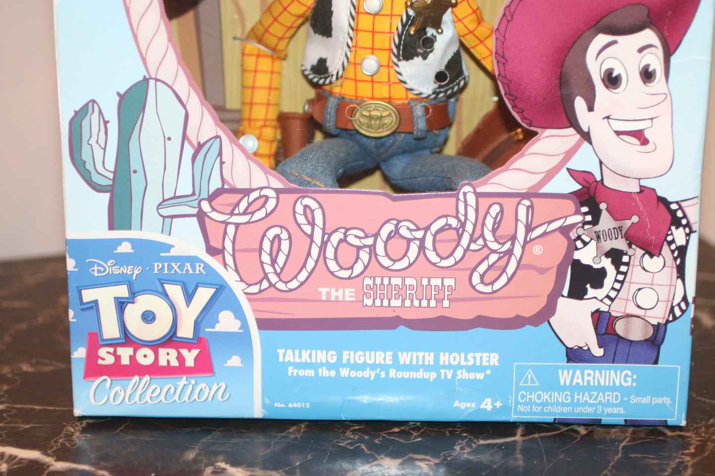 Toy Story Woody Talking Figure w/ Holster – Thinkway Toys Collector Edition – Sealed Box