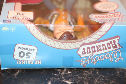 Toy Story Woody Talking Figure w/ Holster – Thinkway Toys Collector Edition – Sealed Box