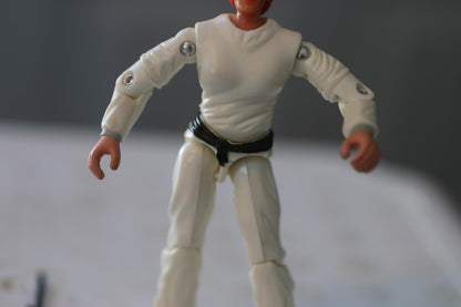 GI JOE SCARLETT WHITE NINJA COMIC PACK ACTION FIGURE 3.75" ARAH Vintage 1987