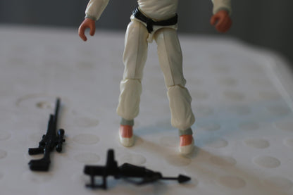 GI JOE SCARLETT WHITE NINJA COMIC PACK ACTION FIGURE 3.75" ARAH Vintage 1987