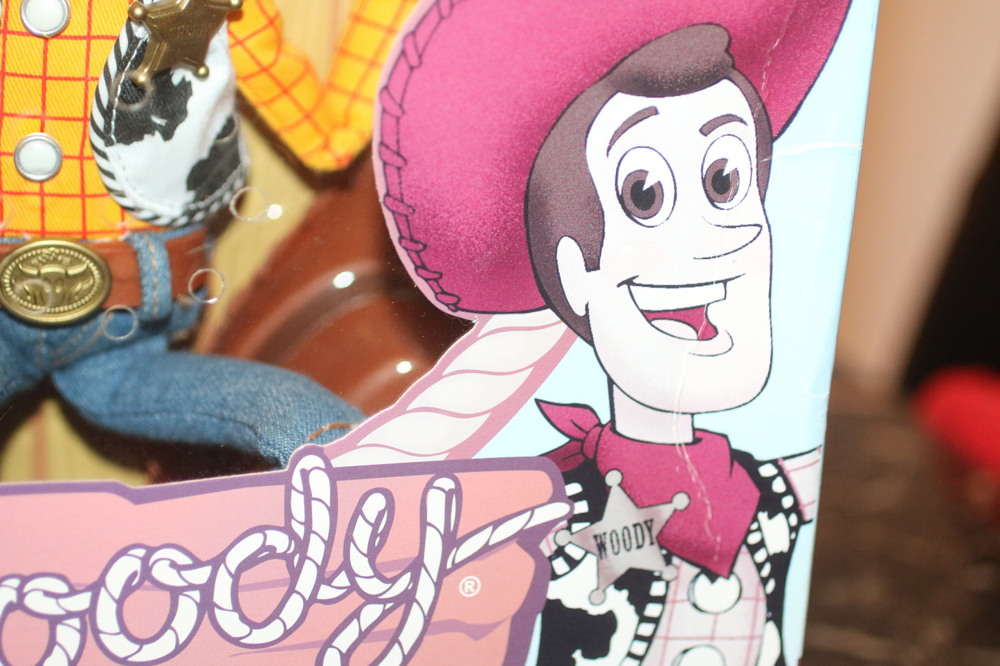 Toy Story Woody Talking Figure w/ Holster – Thinkway Toys Collector Edition – Sealed Box