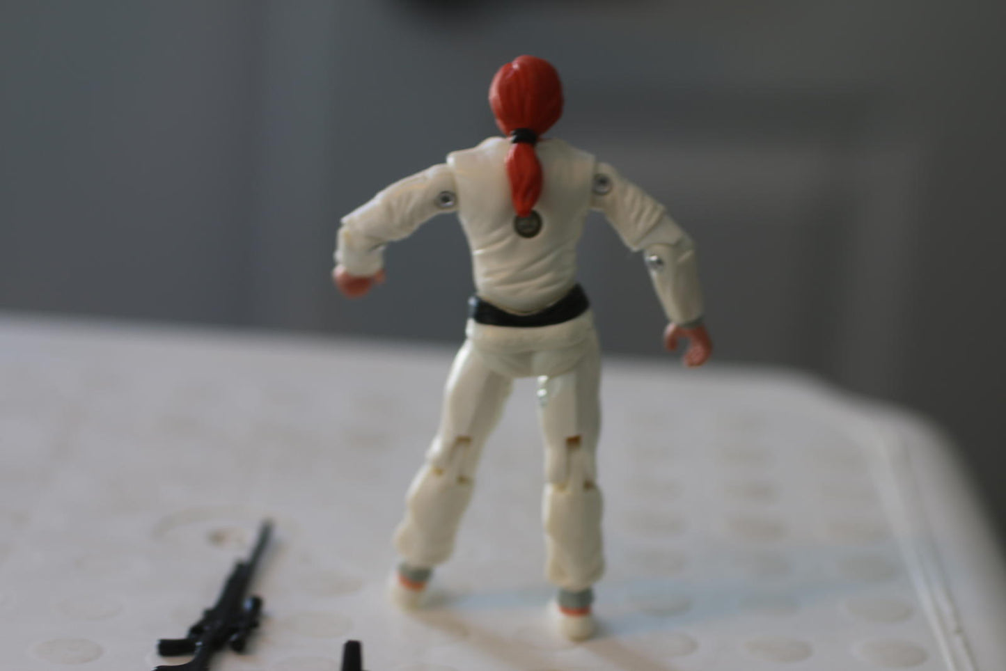GI JOE SCARLETT WHITE NINJA COMIC PACK ACTION FIGURE 3.75" ARAH Vintage 1987