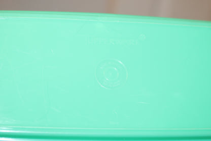 Vtg Tupperware Easy Crisp #782 Jadeite Green Celery Vegetable Keeper 3 Piece Set