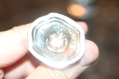 Vintage Oxford Plate Silver Plated Salt & Pepper Shakers #395 Lead Base