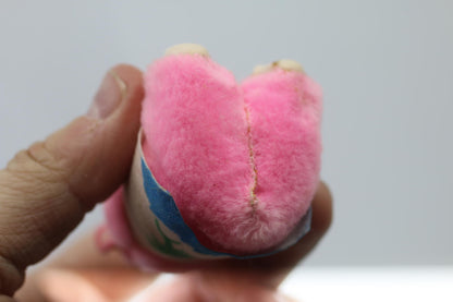 Vintage Pink Plush Bear Figurine flORIDA vacation Pencil hugger toy clip cute