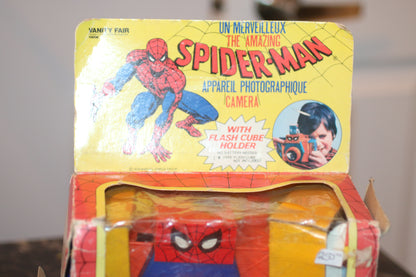 Vintage 1978 Spider-Man Camera Model 8501 Vanity Fair Marvel w/ Original Box