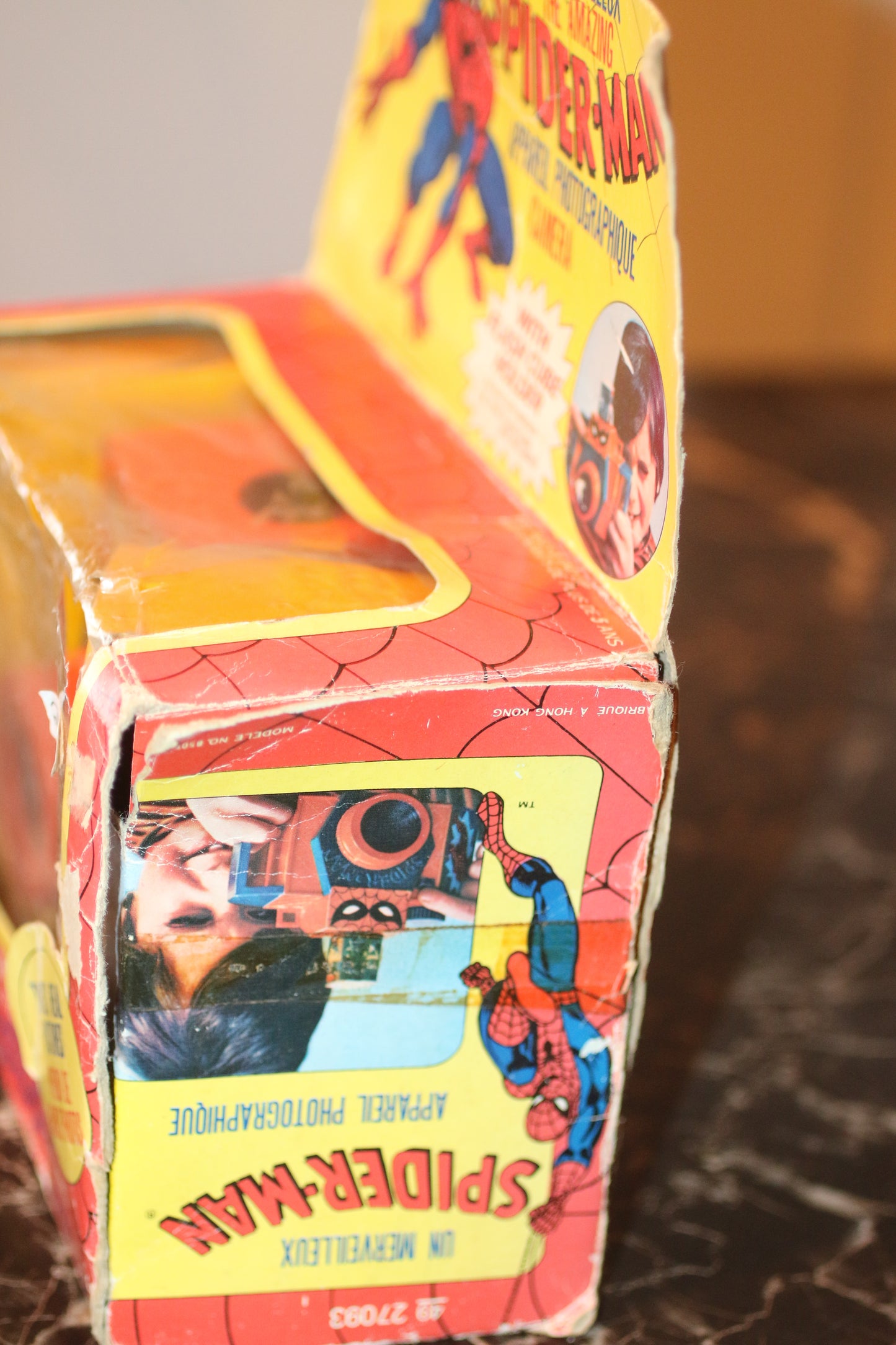 Vintage 1978 Spider-Man Camera Model 8501 Vanity Fair Marvel w/ Original Box