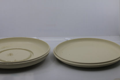 Tupperware Serve-It-All Pedestal Stand 2 Pieces Only # 1531-4 & 1532-3 Preowned