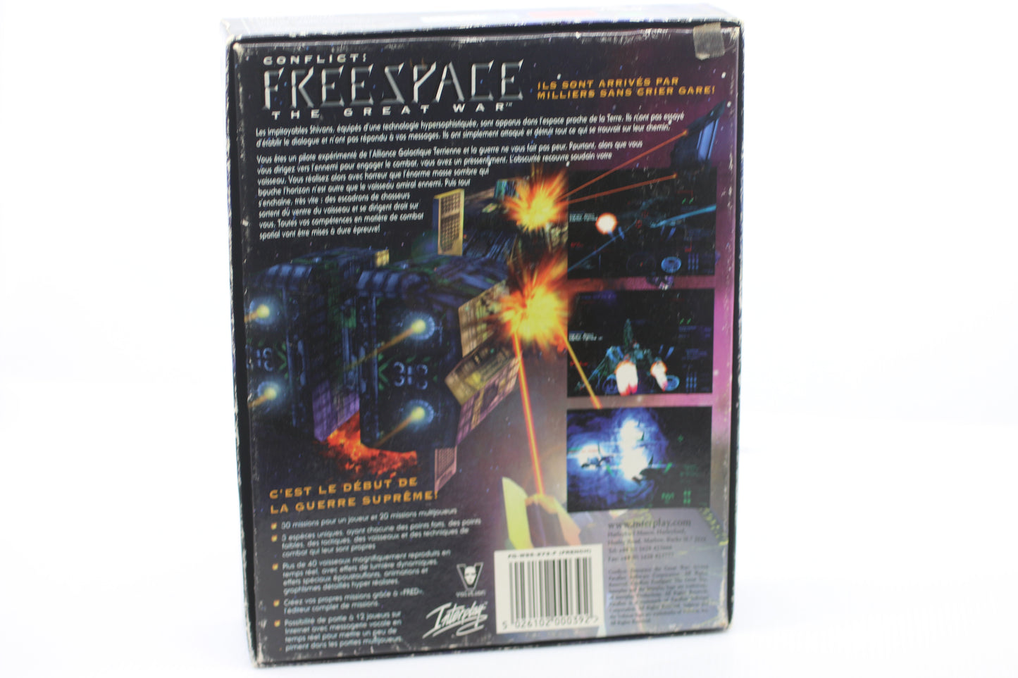 conflict: freespace the great war pc game big box jeu français French game