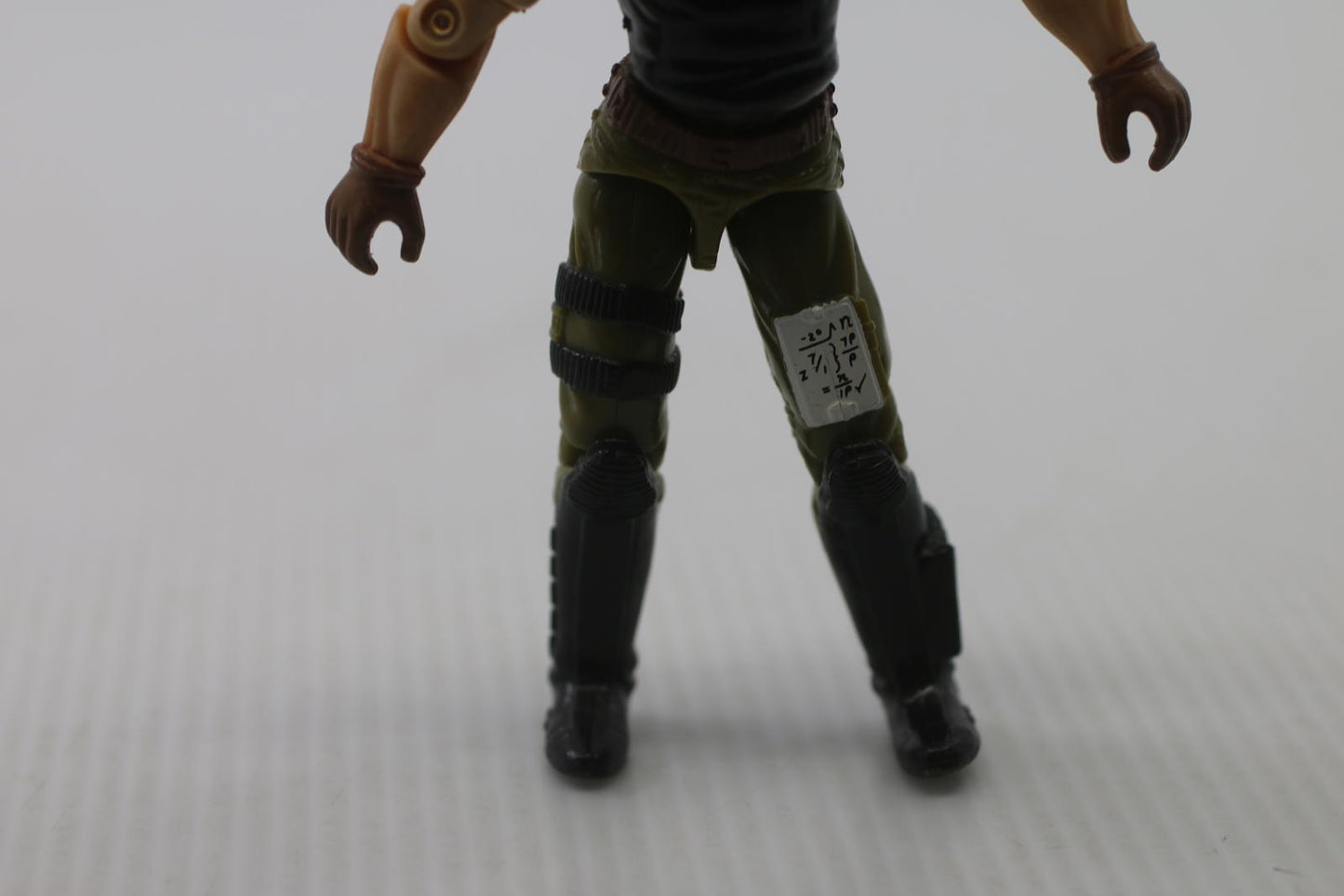 Gi Joe 1989 BACKBLAST V1 3.75” Action Figure Anti-Aircraft Soldier ARAH Vintage