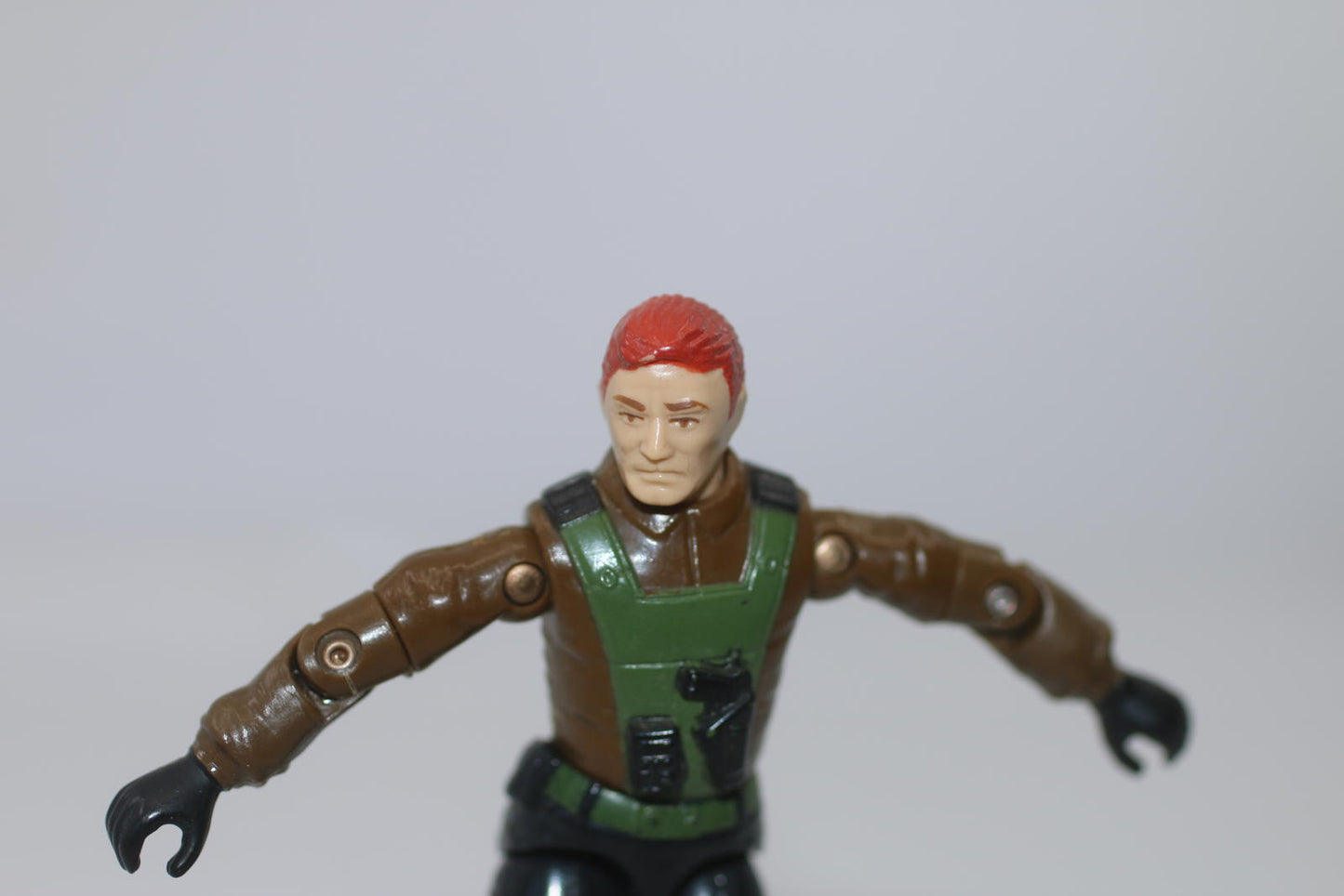 Vtg GI Joe THUNDER 1984 Slugger Driver Hasbro 3.75 Inch ARAH Action Figure Only