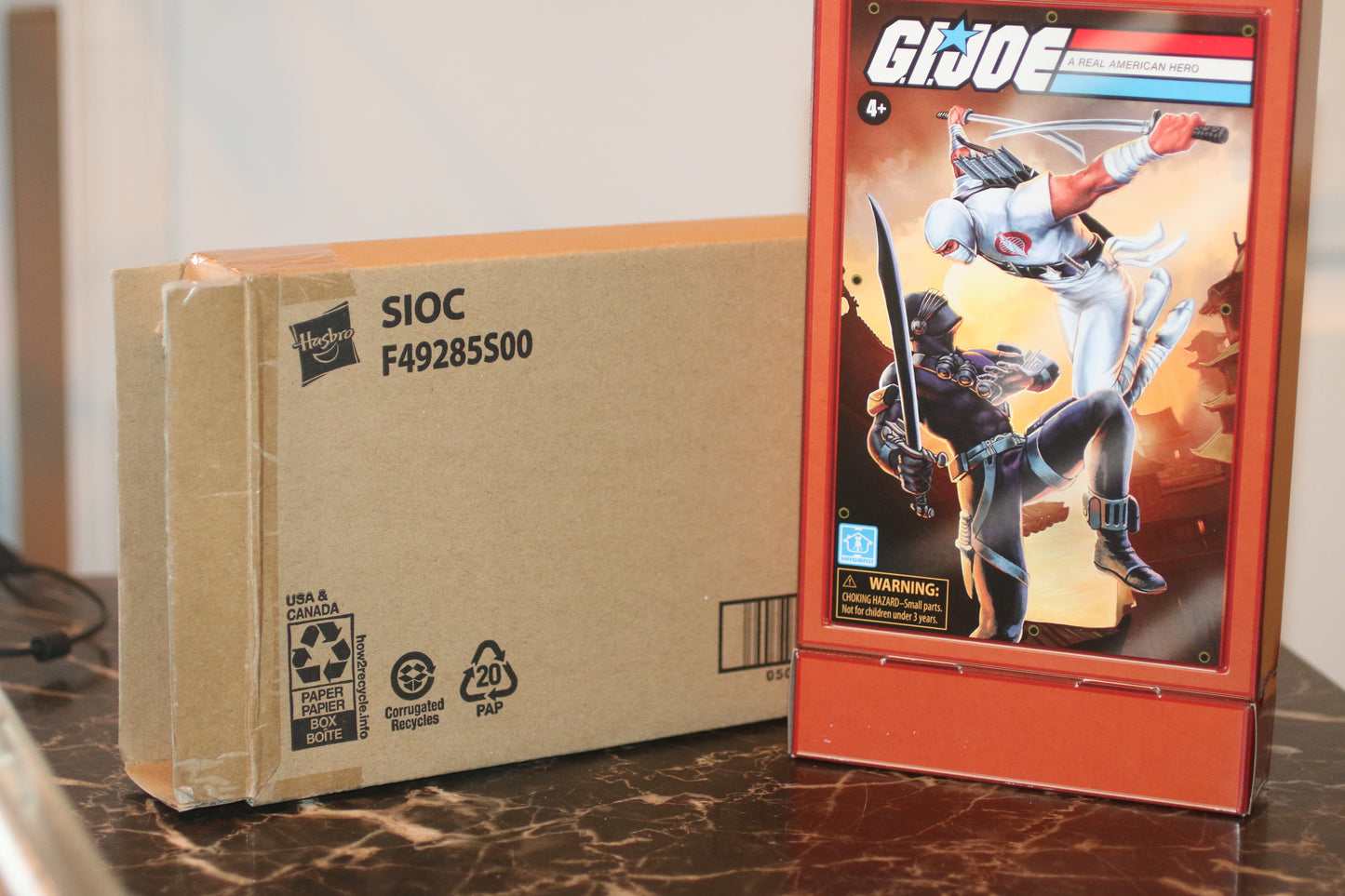 🥷 G.I. Joe: A Real American Hero Snake Eyes & Storm Shadow Hasbro (Sealed)