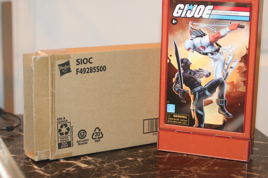 🥷 G.I. Joe: A Real American Hero Snake Eyes & Storm Shadow Hasbro (Sealed)