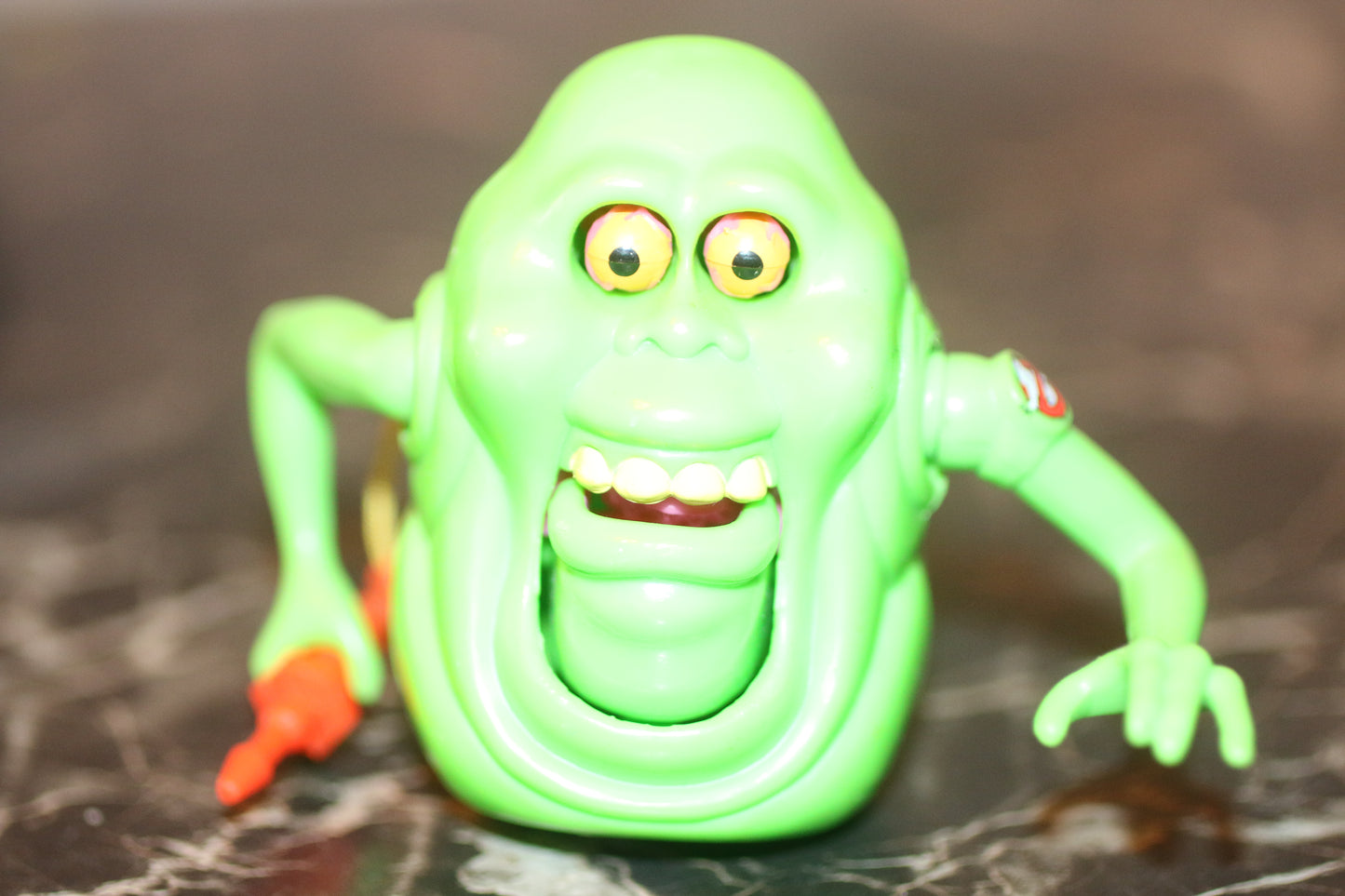 Rare 1989 Kenner Real Ghostbusters GREEN SLIMER + BLUE PROTON PACK