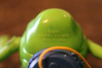 Rare 1989 Kenner Real Ghostbusters GREEN SLIMER + BLUE PROTON PACK