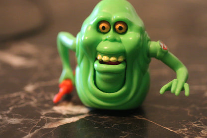 Rare 1989 Kenner Real Ghostbusters GREEN SLIMER + BLUE PROTON PACK