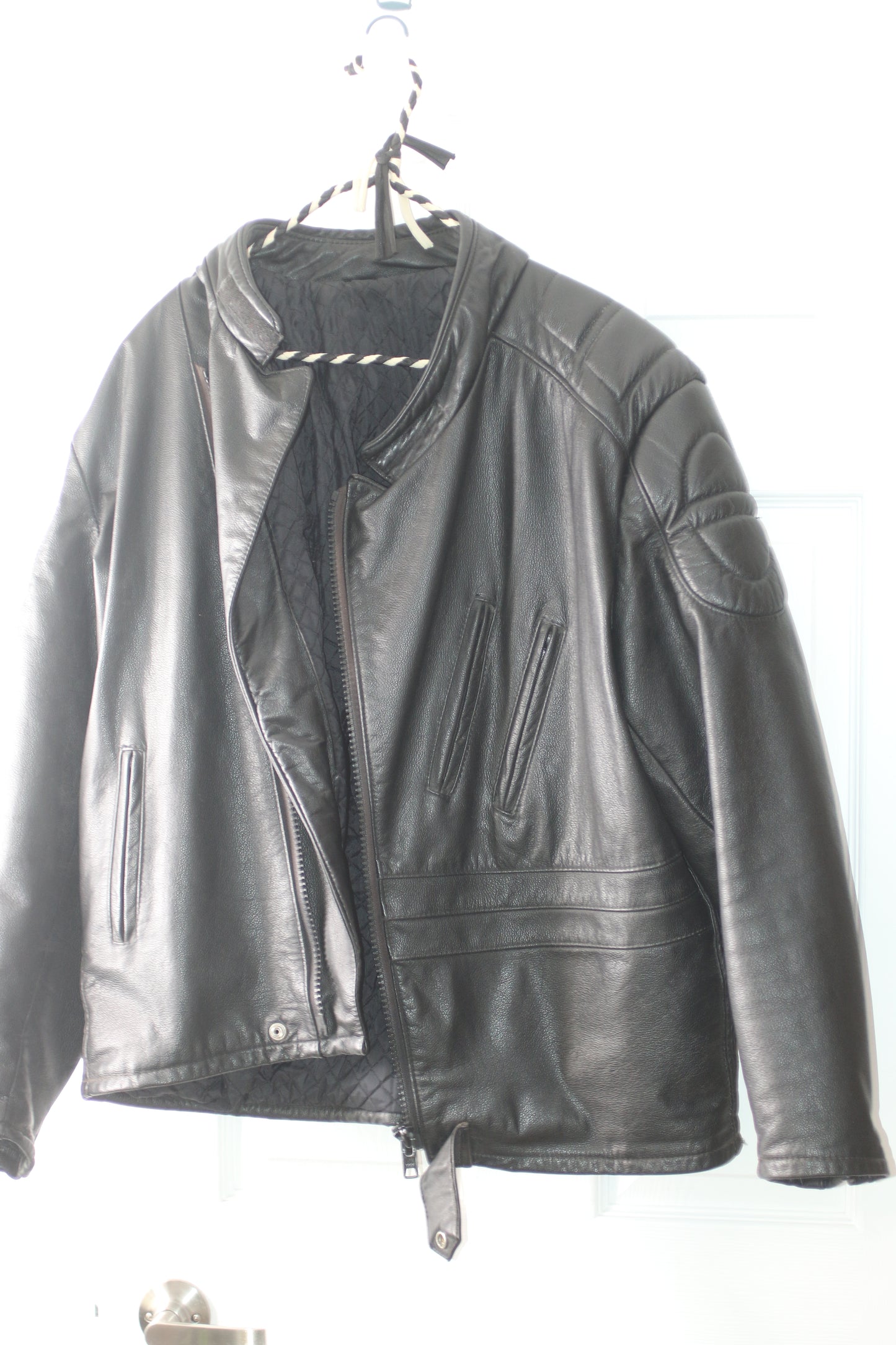 Sport-k-veste Biker leather coat St-Émile, Québec Canada Large