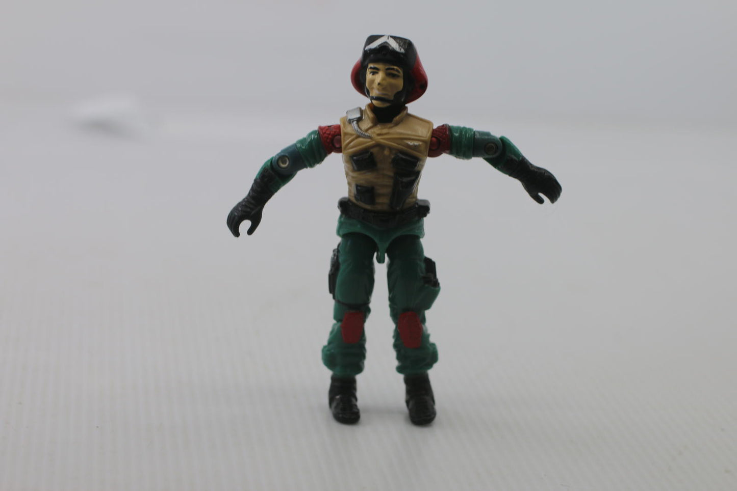1986 Gi Joe 3.75" Lift Ticket Tomahawk Pilot action Figure Hasbro toy Vintage