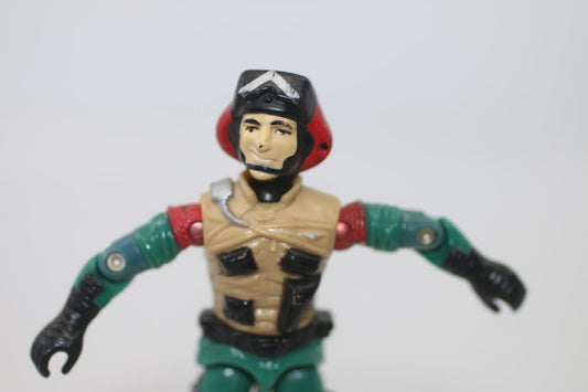 1986 Gi Joe 3.75" Lift Ticket Tomahawk Pilot action Figure Hasbro toy Vintage