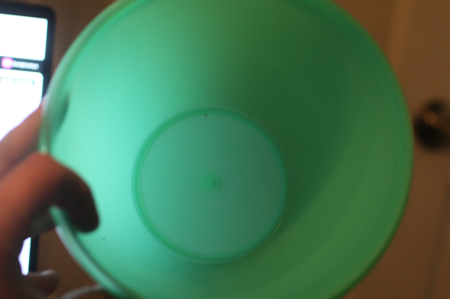 Vintage Tupperware 679 Jadeite Green Crisp-It Lettuce Keeper Bowl Lid No Spike