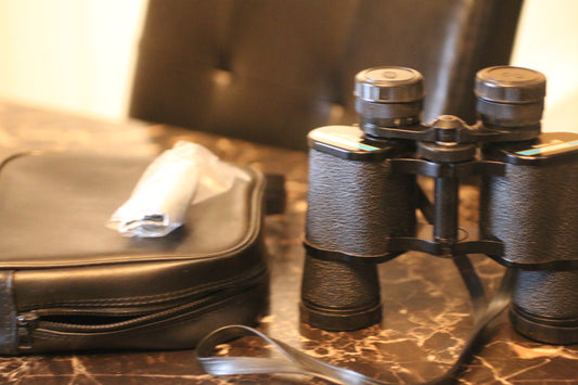 Vintage 7x35 Fully Coated Binoculars w/ Case & Lens Covers – Tested