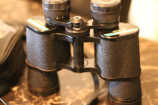 Vintage 7x35 Fully Coated Binoculars w/ Case & Lens Covers – Tested