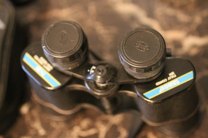 Vintage 7x35 Fully Coated Binoculars w/ Case & Lens Covers – Tested