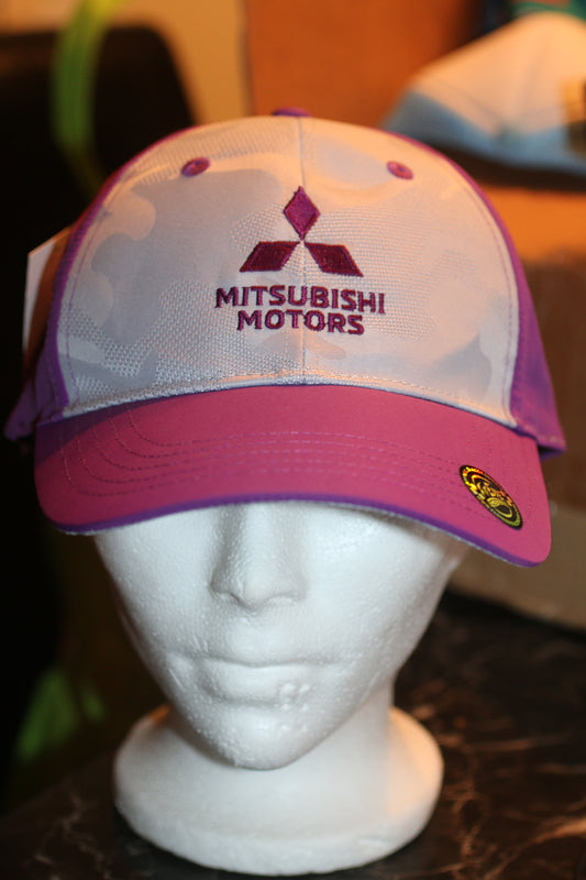 Mitsubishi Motors Racing Snapback Hat Purple Pink – Fast Eddie Racewear – New w/ Tags