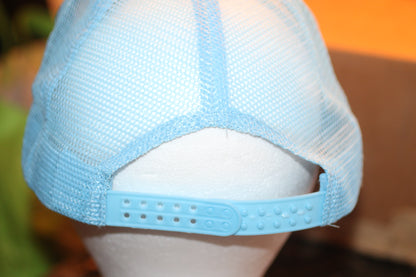 Stranger Things Netflix Blue Trucker Snapback Hat Adjustable – Thinking Cap