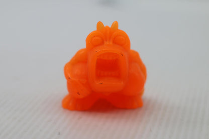 Vintage 1984 Ghostbusters 1.5" Orange Ghost Ecto-1 Ambulance Figure Kenner