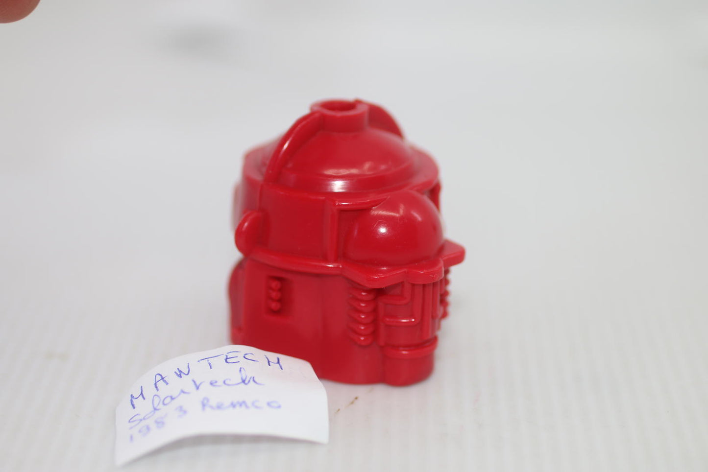 MANTECH 1983 Remco Red SolarTech Vintage 7" Action RED Helmet PART Only