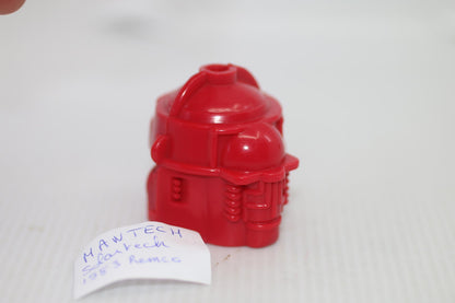 MANTECH 1983 Remco Red SolarTech Vintage 7" Action RED Helmet PART Only