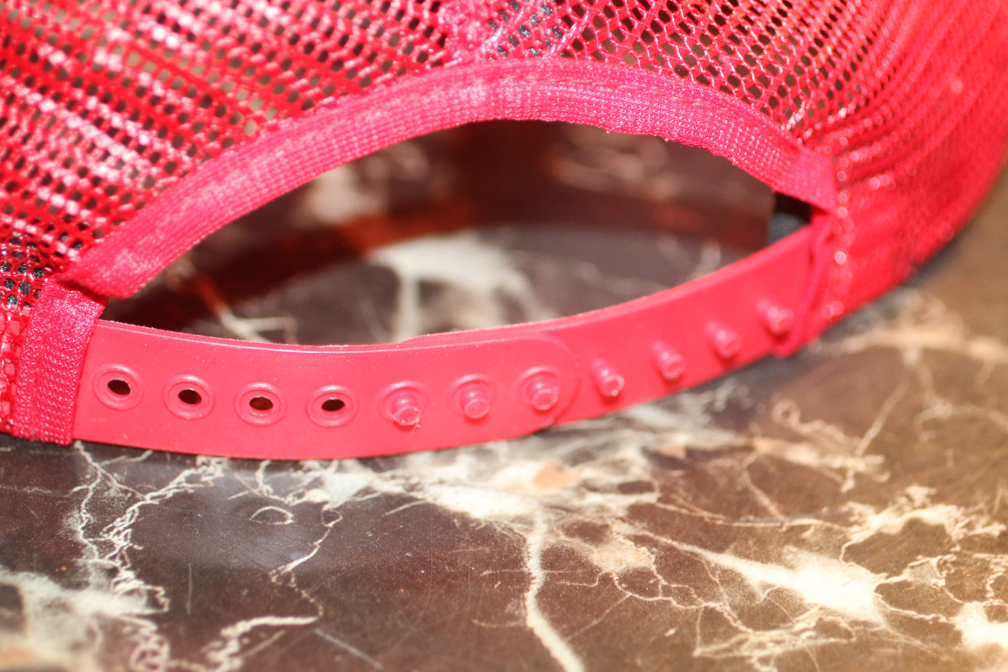 J.W. Penney & Sons Co Vintage Red Mesh Trucker Cap – Since 1872 – Retro Hat