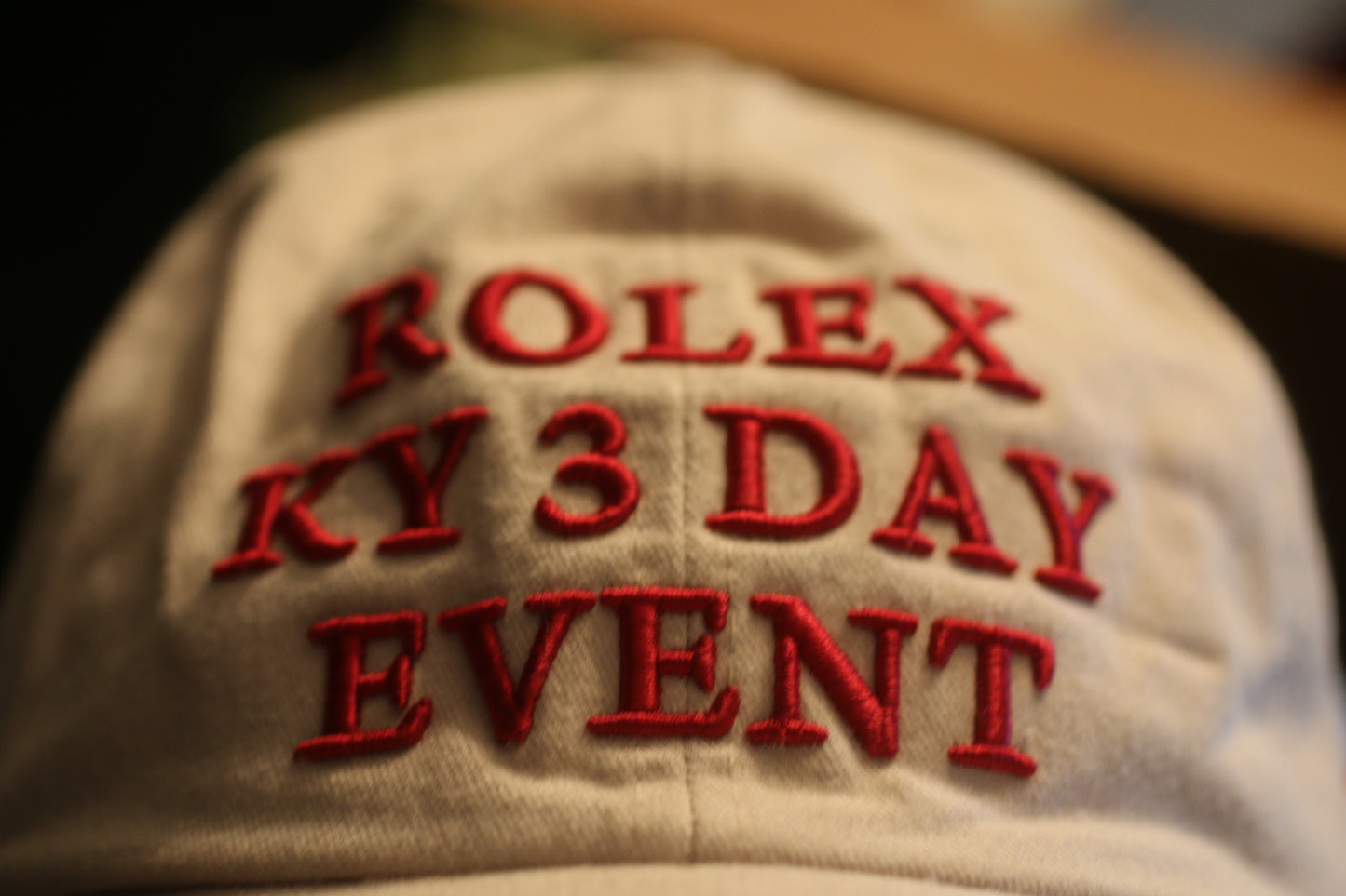 Rolex Kentucky 3 Day Event Lexington KY Hat – Vintage Event Cap