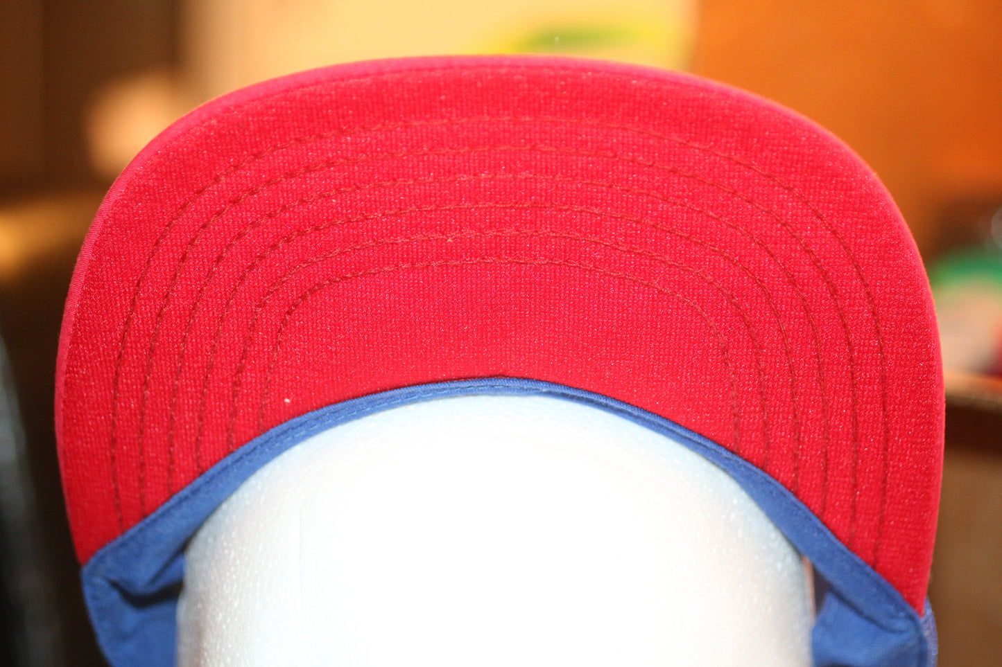 Vintage USA Trucker Hat Red White Blue – Mesh Back – Patriotic Cap