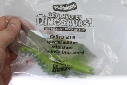 ANKYLOSARUS PLAYSKOOL DEFINITELY DINOSAURS Wendy's Kids Meal Toy New HLP-1