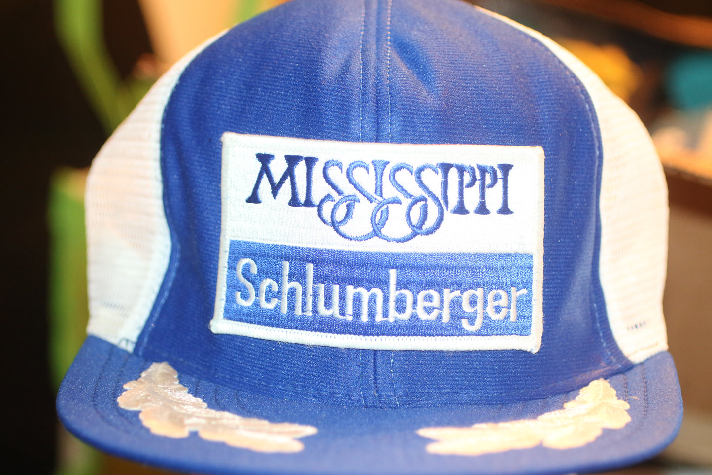 Vintage Schlumberger Mississippi Trucker Hat – Made in USA – Oilfield